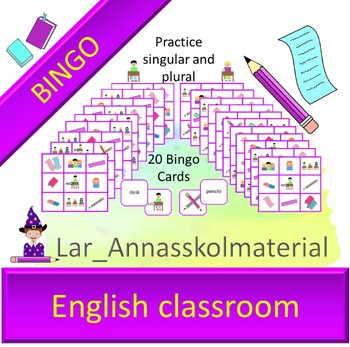 Preview of Bingo classroom