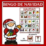 Bingo de Navidad Christmas Bingo in Spanish