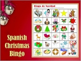Bingo de Navidad - Spanish Christmas Vocabulary Bingo