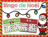 Bingo de Noël (24 cartes différentes) - Christmas Bingo in