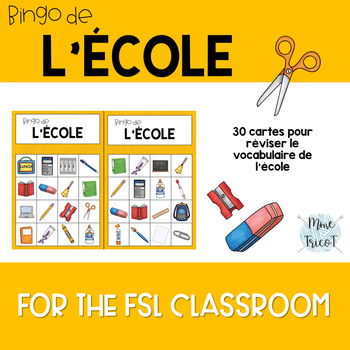 EEK! French Back to School Game - Jeu de Mathématiques