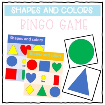 Preview of Bingo shapes and colors