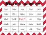 Bingo with -oa and -ow words