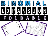 Binomial Expansion Foldable
