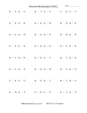 Binomial Multiplication (FOIL) Practice Sheets