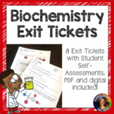 Biochemistry Exit Tickets