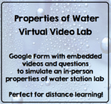 Biochemistry- Properties of Water- Virtual Video Lab- Digi