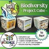 Biodiversity ~ 3D Research Project Cube