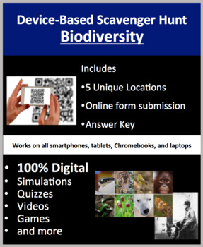 Preview of Biodiversity – A Digital Scavenger Hunt Activity