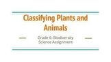 Biodiversity Brochure Project (Classifying Plants and Animals)