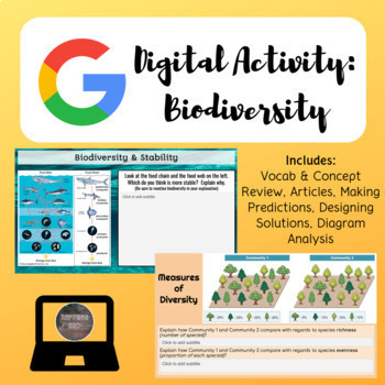 Preview of Biodiversity Digital Activity | Google Slides
