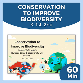 Preview of Biodiversity Lesson Plan | Endangered Animals | K-2 | Free