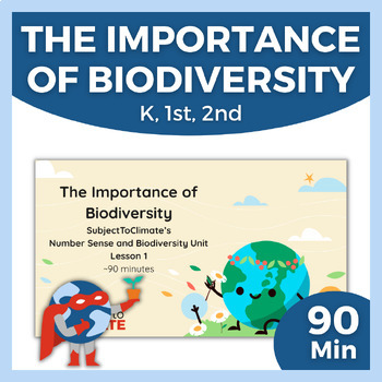 Preview of Biodiversity Lesson Plan | Worksheet, Game, Vocab | K-2