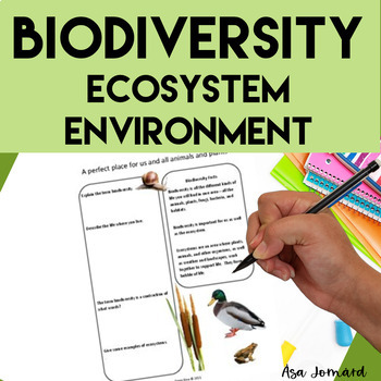 Preview of Biodiversity Project| Ecosystem Activities | Environment | Nonfiction