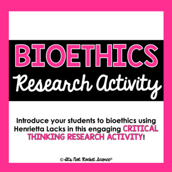 Preview of Bioethics Research Activity