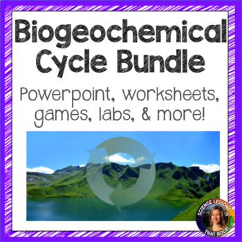 Preview of Biogeochemical Cycles Bundle