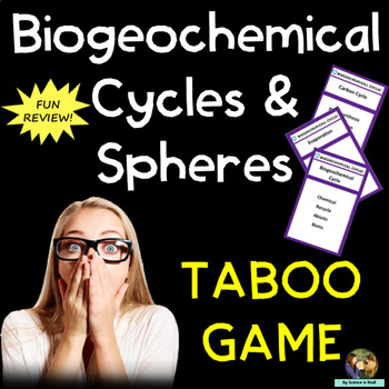 Preview of Biogeochemical Cycles Review Taboo Game