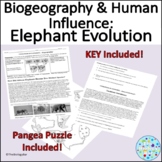 Biogeography Elephant Evolution and Human Influence Worksheet