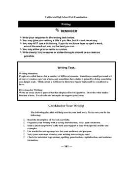 narrative hero essay