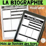 Biographie - Mois de l'histoire des Noirs - French Black H