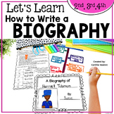 How to Write Biography Research Project, Graphic Organizer