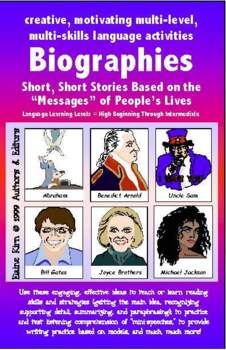 Preview of Biographies Small-Sized Starter Book (Original)
