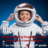 Biographies (biography writing and how to host a living wa
