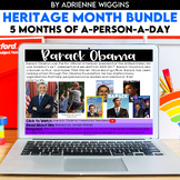 Biography (A-Person-A-Day) Digital Bundle - Distance Learning