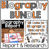 Biography Report & QR Codes for Biography Research Report 