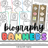 Biography Banners