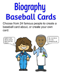 Biography Baseball Cards