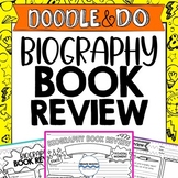 Biography Book Review, Biography Project, Doodle Book Repo