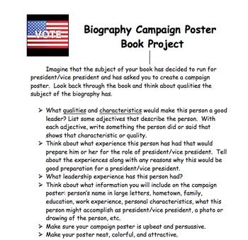 campaign biography example