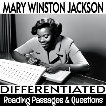 Preview of Biography Close Reading Passages  | Differentiated | Mary Winston Jackson