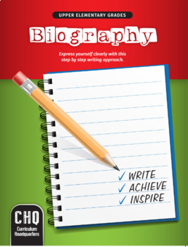Preview of Biography Essay Workbook Grades 5-8