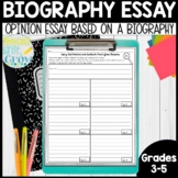 Biography Essays: Opinion Persuasive Writing Unit