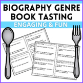 Biography Genre Book Tasting! An introduction or review to