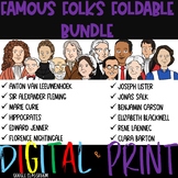 Biography Graphic Organizers-Famous Folks Foldable Bundle