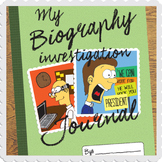 Biography Investigation Journal Workbook