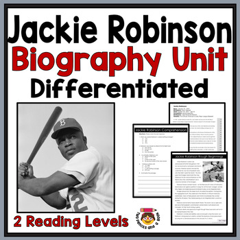 Preview of Biography JACKIE ROBINSON Differentiated Standards-Based & Reading Comprehension