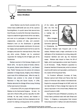 essays on james madison