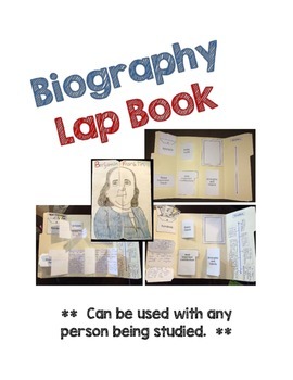 Preview of Biography Lap Book