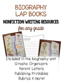 Biography Lap Books - Nonfiction Writing Resources for any Grade
