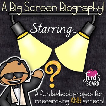 Preview of Biography Lapbook | A Fun Project for Researching ANY Person