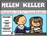 Helen Keller Mini Biography for Young Readers First Grade 