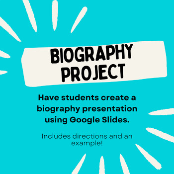 biography project template google slides