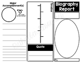 Biography Report Brochure