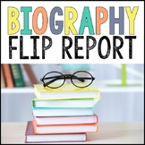 Biography Report Template: Foldable Style Notes Activity f