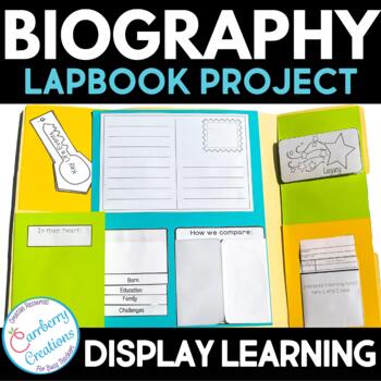 Preview of Biography  Report Lapbook and Mini-Books