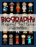 Biography Report Outline for Primary Grades